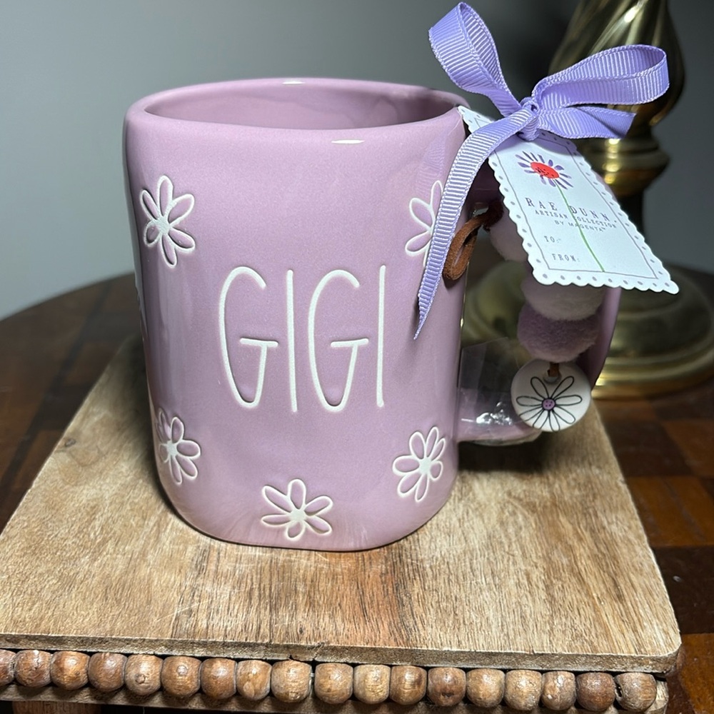 Rae Dunn Gigi coffee tea mug